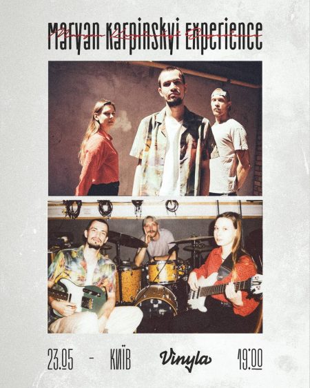 Maryan Karpinskyi Experience: live session